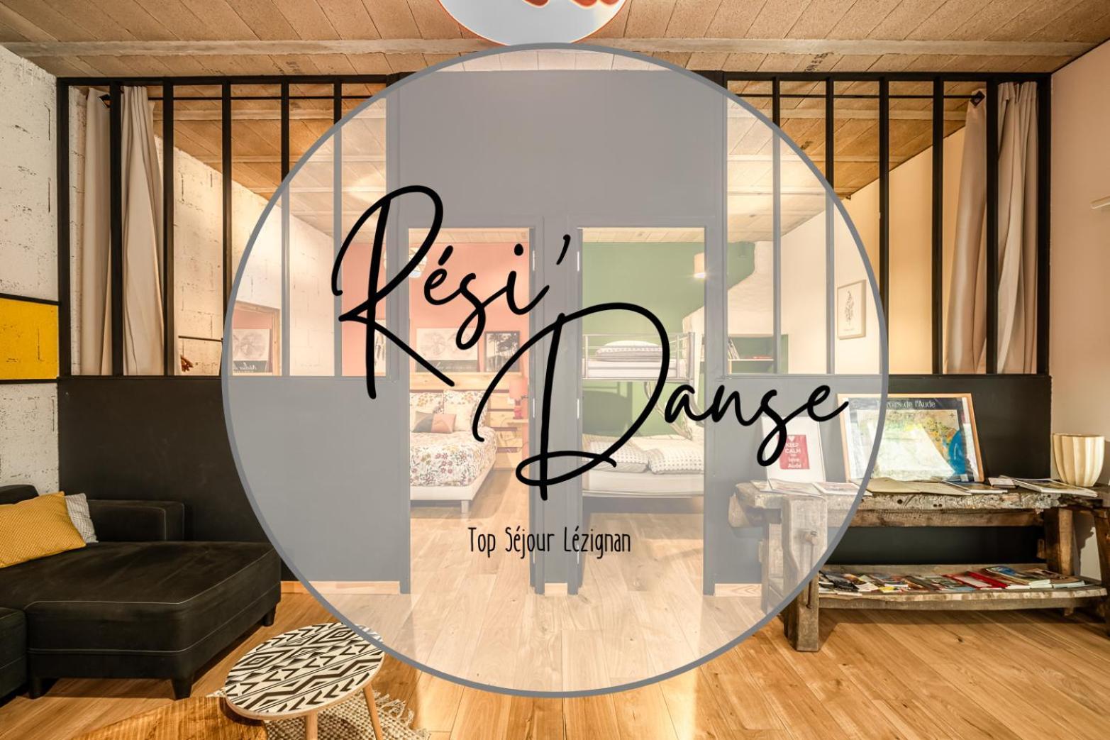 Resi'Danse Piscine Clim Wifi Centre Ville 5 Pers Лезиньян-Корбьер Экстерьер фото